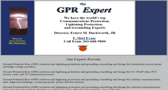 Desktop Screenshot of gpr-expert.com